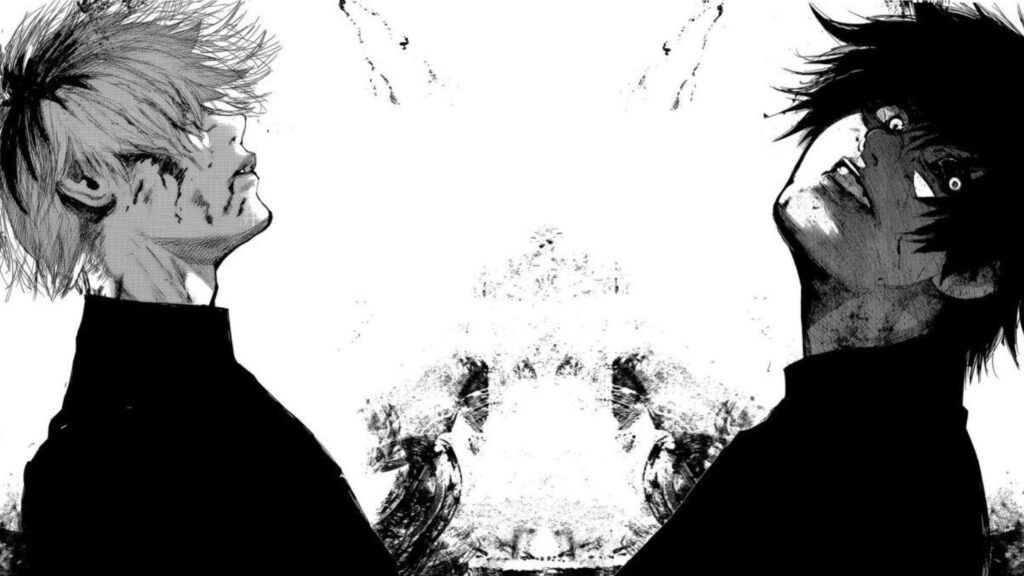 Ảnh Anime Trắng Đen Buồn, Ngầu, Avatar Nam Trắng Đen Buồn