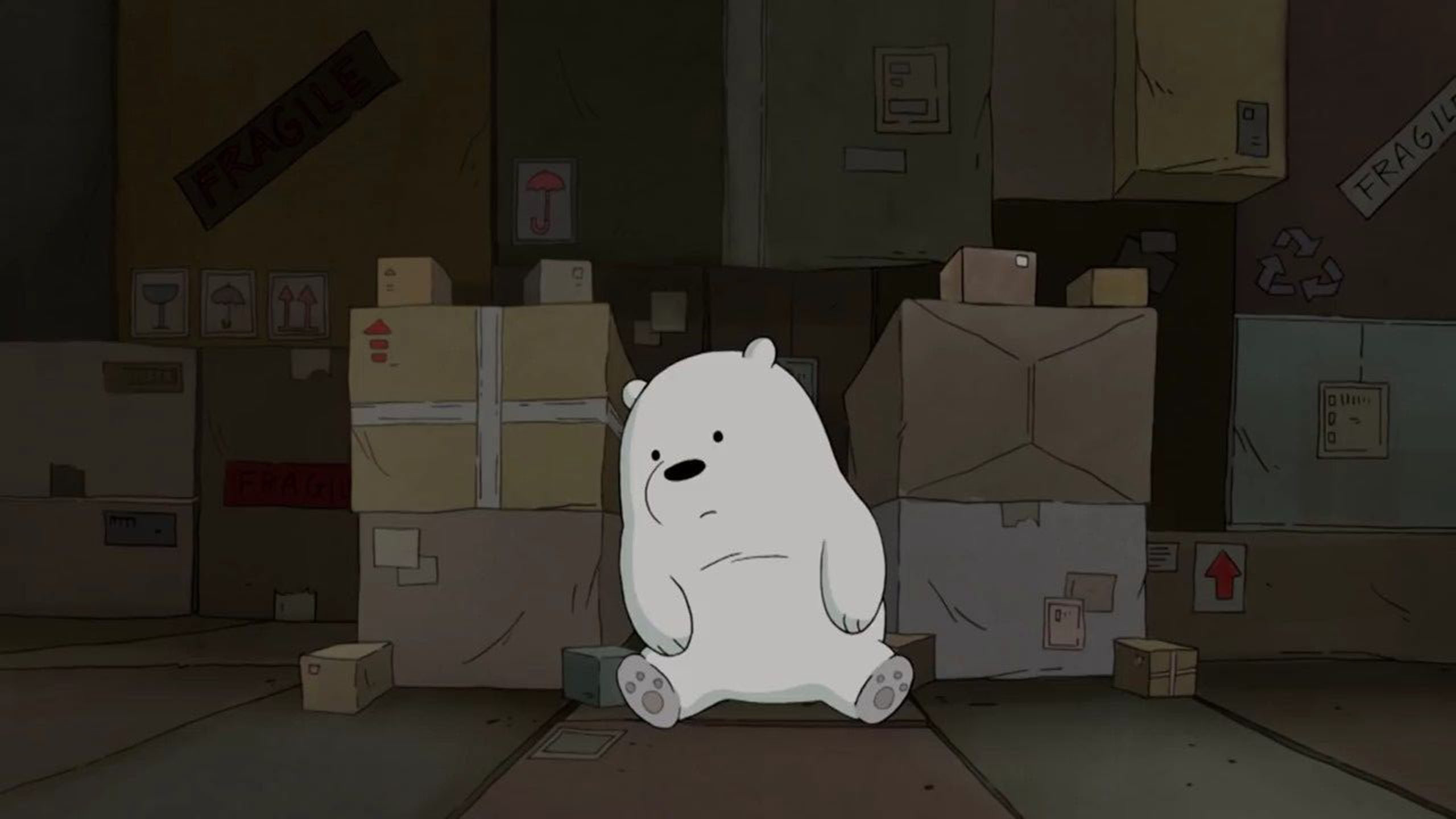 Ảnh Buồn Hoạt Hình Gấu, Ice Bear, Avatar Gấu Buồn Tâm Trạng