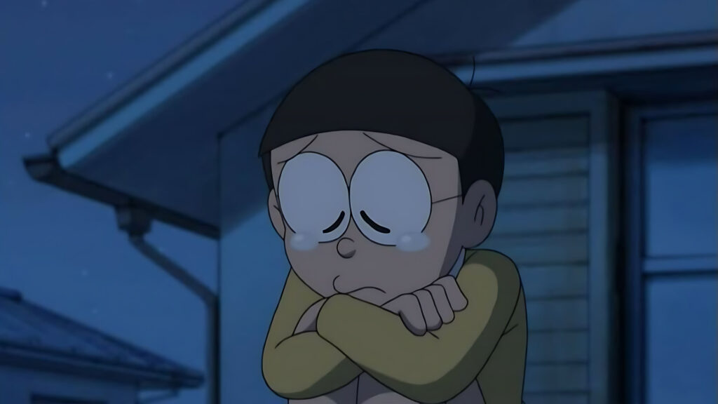 Ảnh Nobita Buồn, Cô Đơn, Ảnh Nobita Khóc