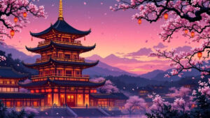 Ảnh Phong Cảnh Anime Buồn