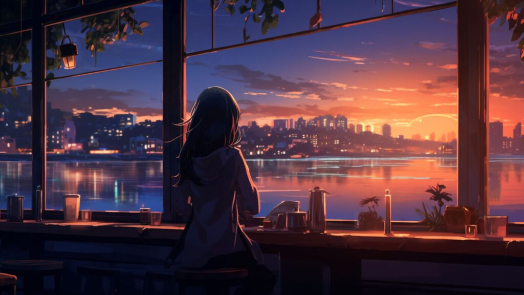 Avatar Ảnh Cô Gái Buồn Quay Lưng Anime – Bộ Sưu Tập Cảm Xúc