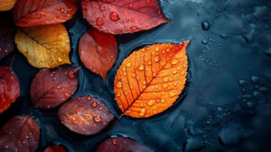 Ảnh Chiếc Lá Buồn, Hình Ảnh Lá Rơi Buồn