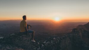 Ảnh Chụp Sau Lưng Nam Buồn, Hoàng Hôn, Cách Chụp Ảnh Sau Lưng Nam